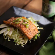Salmón a la Hierba Limón