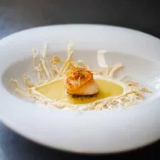 Pan-seared Scallop & Mango Soup
