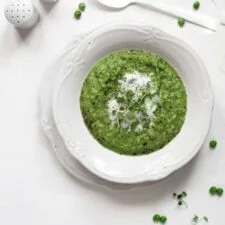 Pea & Fresh Mint Soup