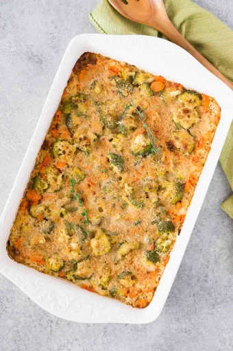 Cazuela de Brócoli y Arroz
