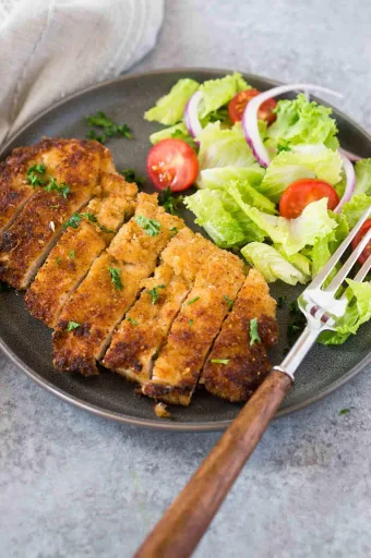 Pollo a la milanesa