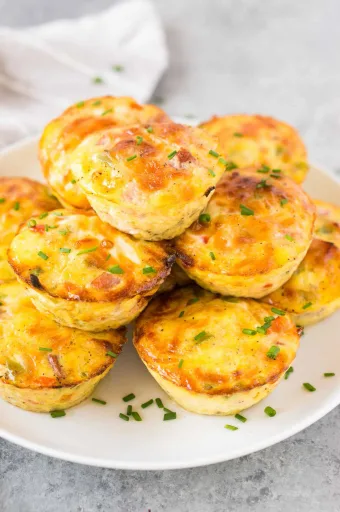 Ham and Cheese Breakfast Muffins