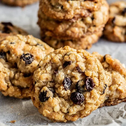 Brown Butter Oatmeal Raisin Cookies