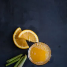 Orange and Lemon Verbena Juice