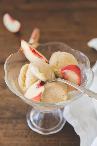 Sorbet pêche maison - Recette facile