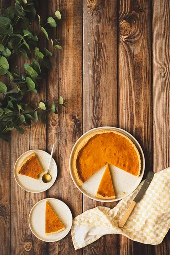 Tarte potimarron façon pumpkin pie
