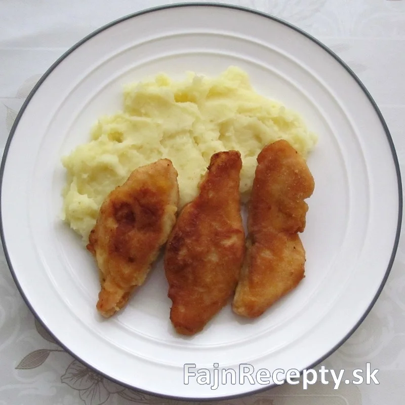 Vyprážaný losos