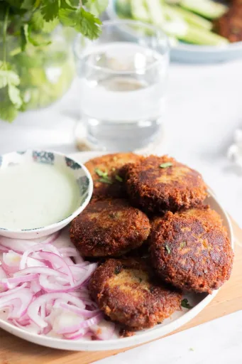 Easy Boneless Chicken Shami Kabab - Instant Pot & Stove Top