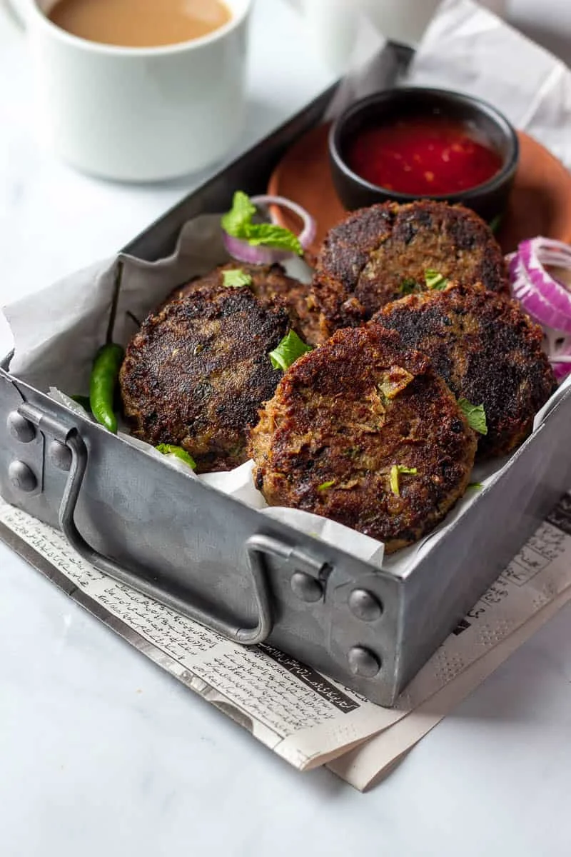 Juicy Shami Kabab - Instant Pot & Stovetop