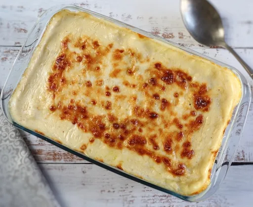 Receta de bacalao con nata y patata cocida