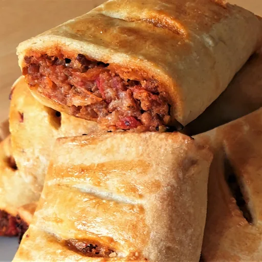 Rollitos de Salchicha a la Boloñesa (con carne boloñesa sobrante)