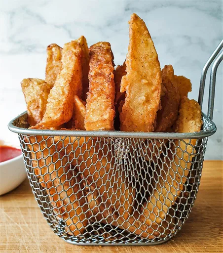 Patatas fritas crujientes con un toque picante
