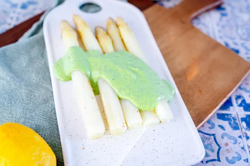 Sauce Tartare zu Spargel