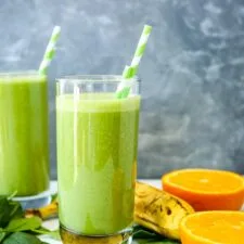 Receta de batido de espinacas