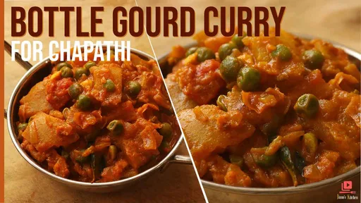 Lauki sabzi south indian style