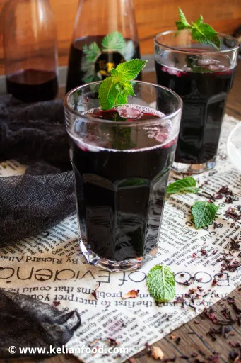 Hibiscus drink (Bissap)
