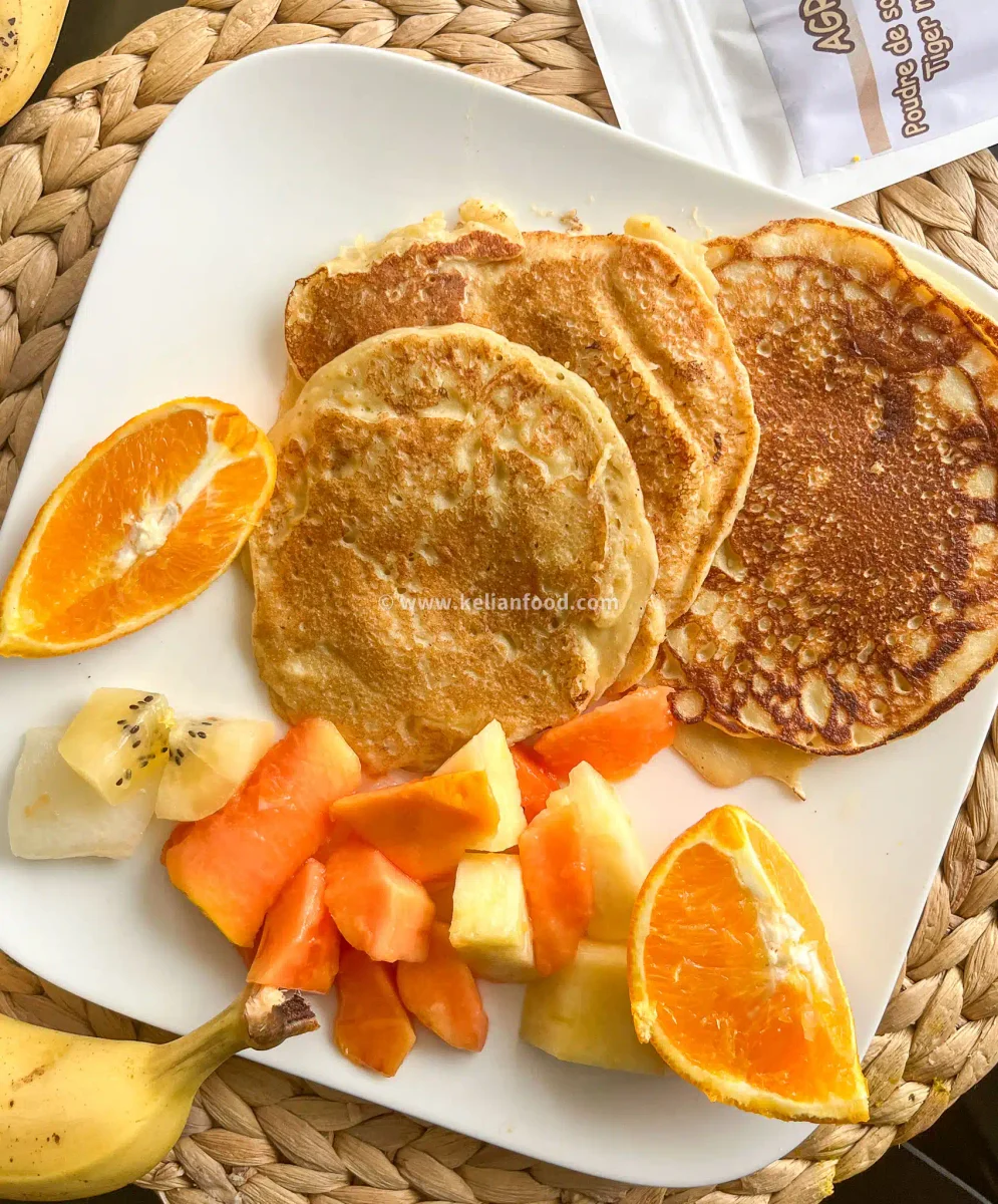 Crêpes Protéinées au Skyr, Banane & Souchet