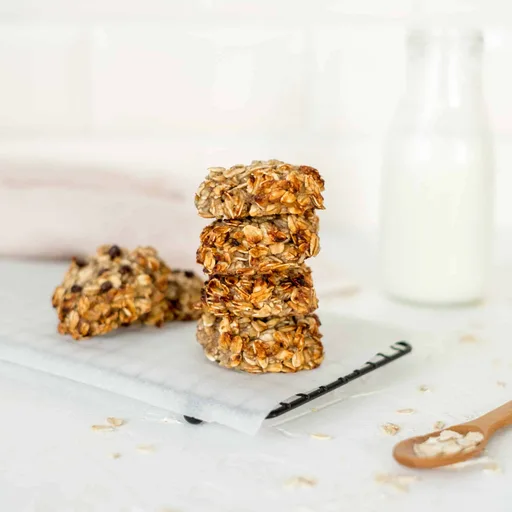 Galletas de avena con plátano