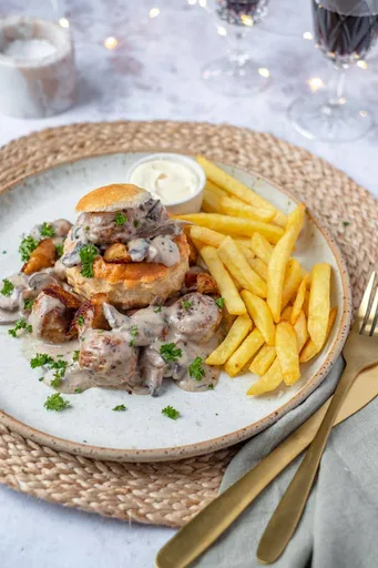 Vol-au-vent vegetariano