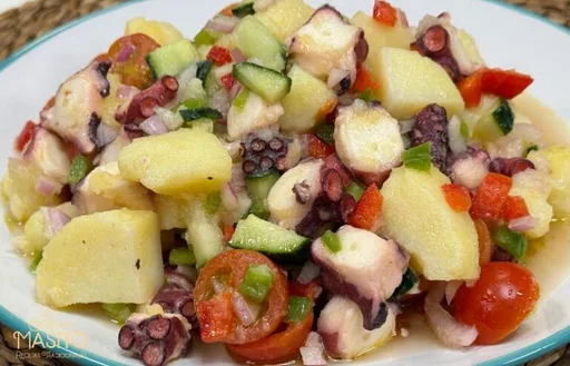 Ensalada campera de pulpo