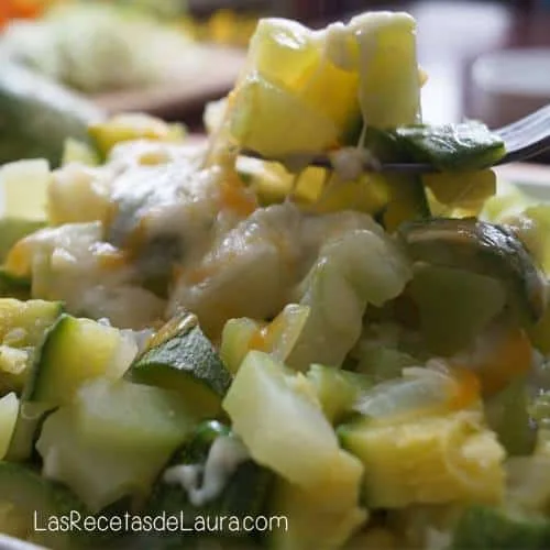 CALABACITAS CON QUESO