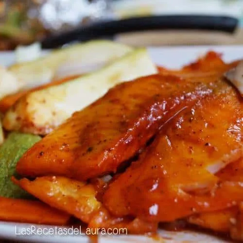 FILETE DE PESCADO AL ACHIOTE