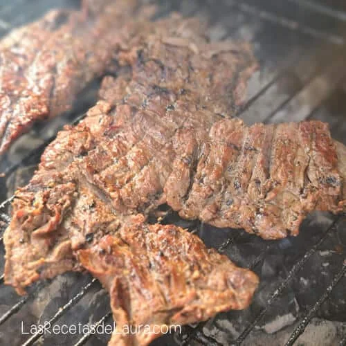 Arrachera marinada