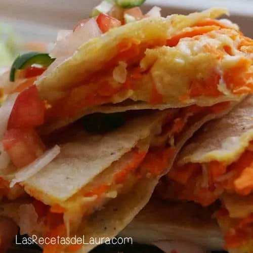 QUESADILLAS DE ZANAHORIA