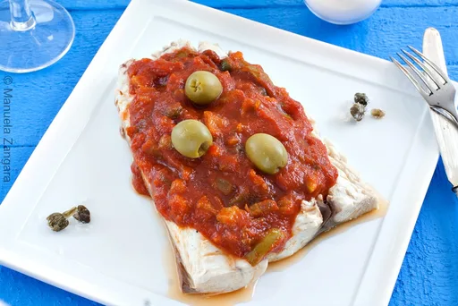 Mahi Mahi with Caponata Sauce Recipe
