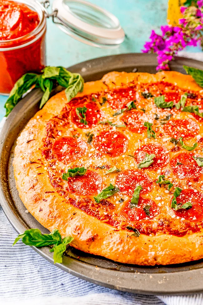 2-Ingredient Pizza Dough