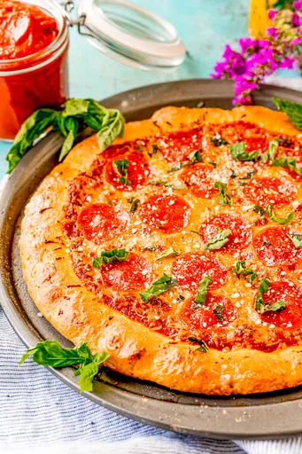Masa de pizza de 2 ingredientes