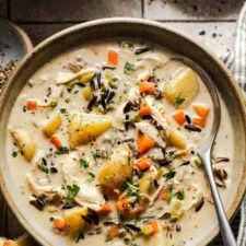 Creamy Chicken Wild Rice Soup