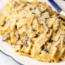 One-Pot Creamy Miso Mushroom Pasta