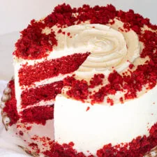 Knock Ya Socks Off Red Velvet Cake