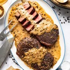 Restaurant-Level Steak au Poivre (Steak with Pepper)