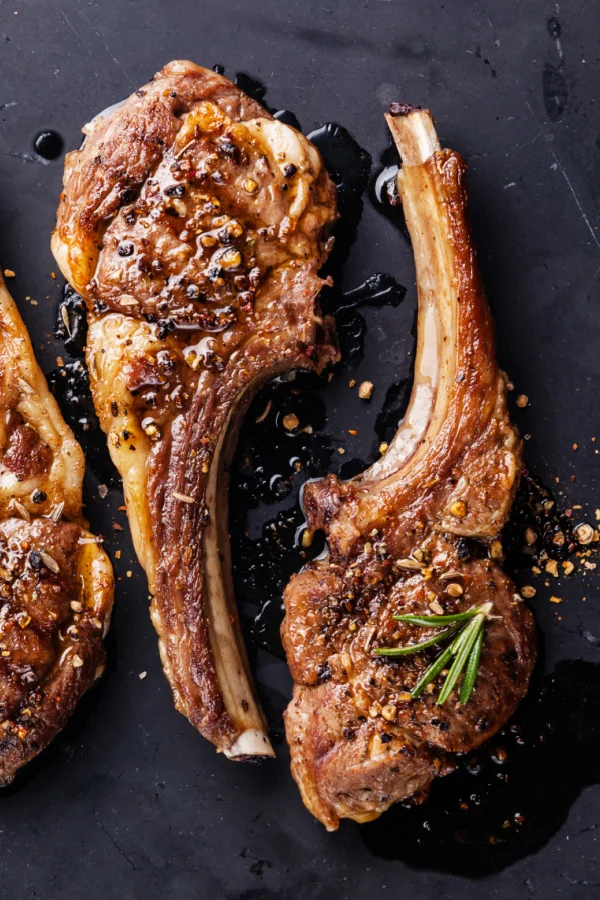 Grilled Lamb Lollipops