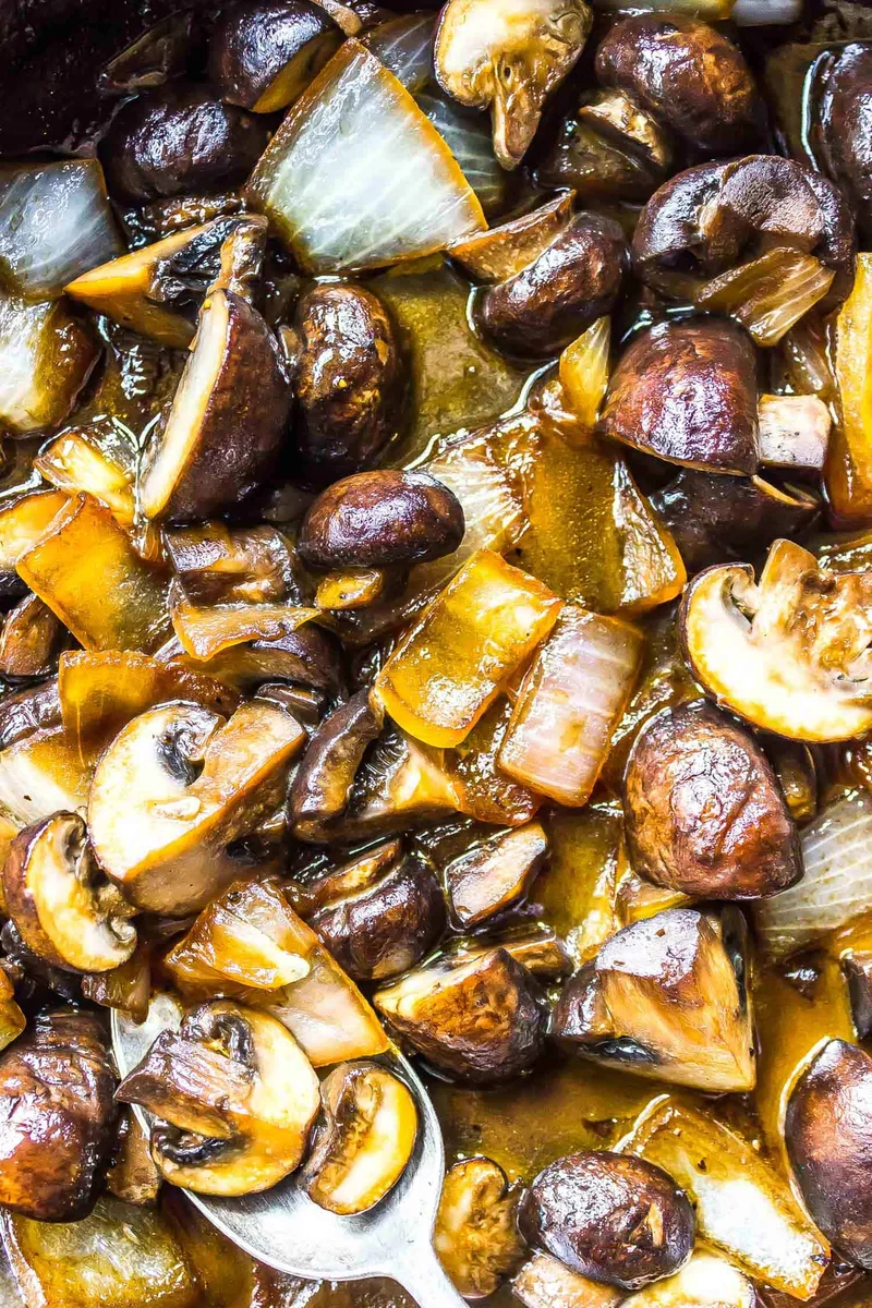 Sauteed Mushrooms and Onions