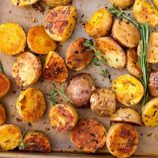 Patatas Asadas al Horno con Hierbas