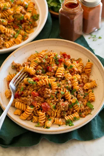 Pasta estilo taco