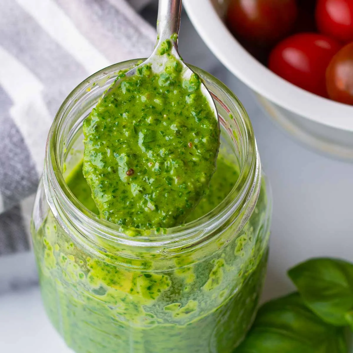 Lemon Basil Vinaigrette