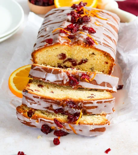Orange & Cranberry Loaf Cake