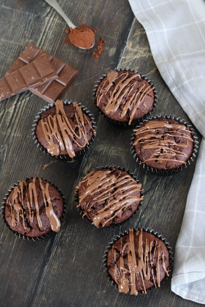 Chocolate & Banana Muffins