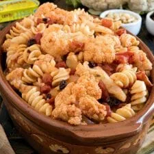 Fusilli with Cauliflower