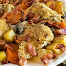 Three Mustard Chicken Fricassee