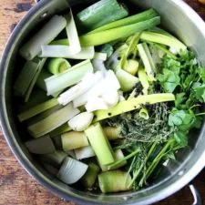 Caldo de Verduras Casero