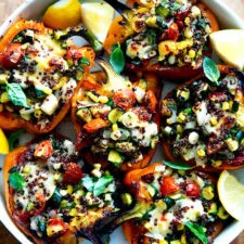 Veggie-Loaded Stuffed Bell Peppers