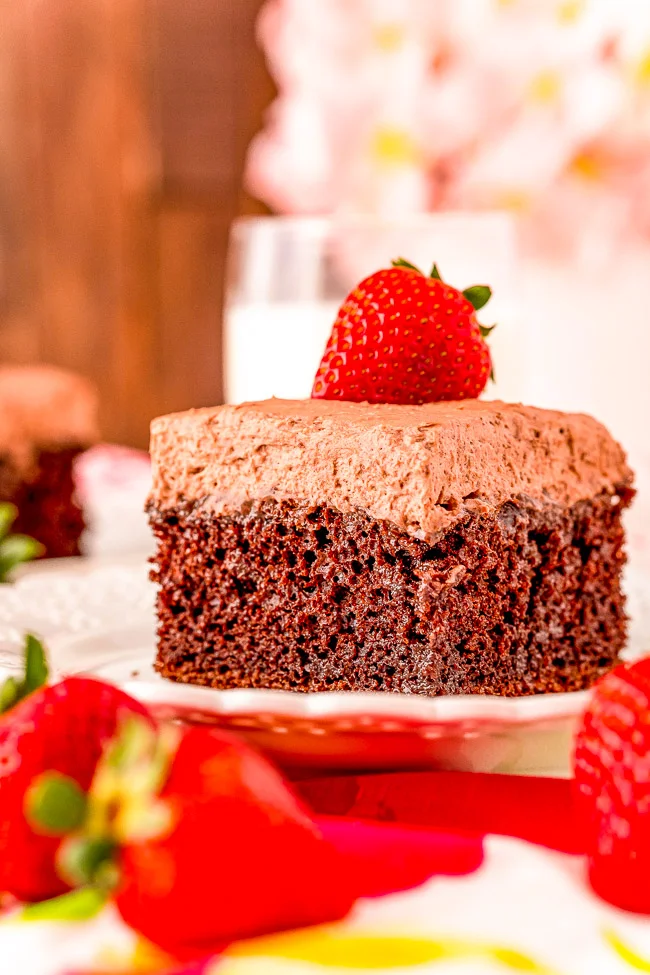 Chocolate Poke Cake