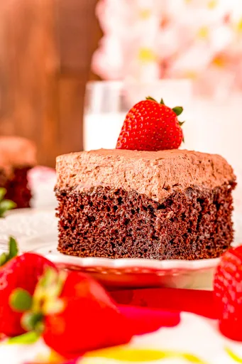 Chocolate Poke Cake