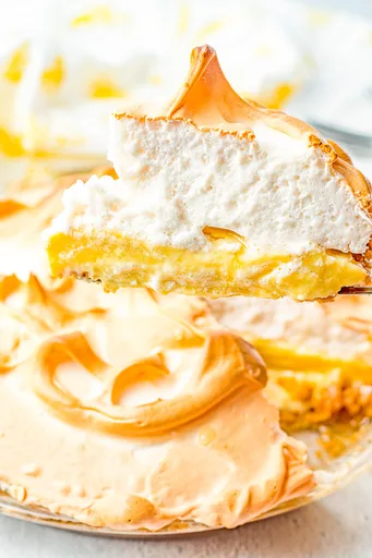 Tarta de merengue de lima Key