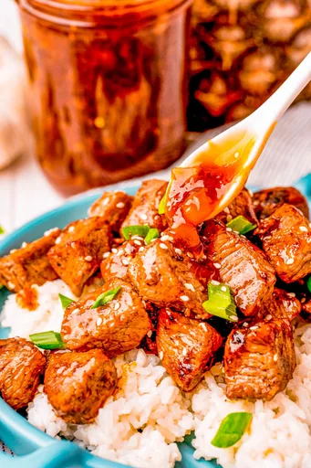 Teriyaki Steak Tips
